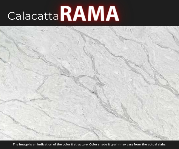 Calacatta Rama quartz slab