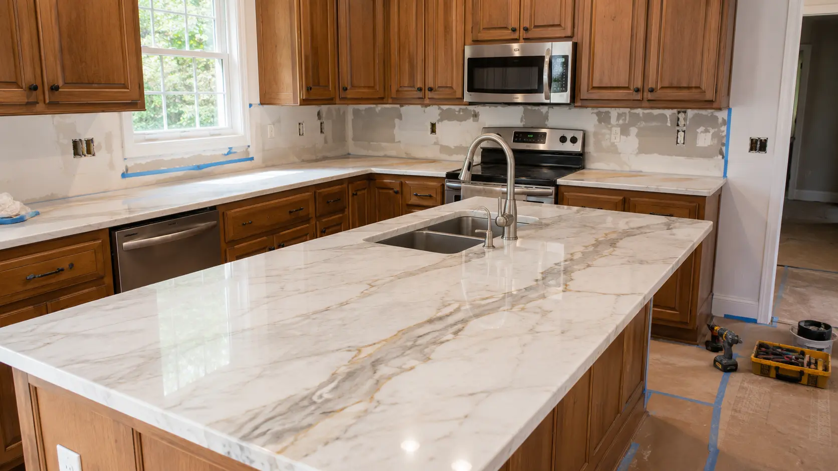 Replacing Countertops While Keeping Your Existing Cabinets