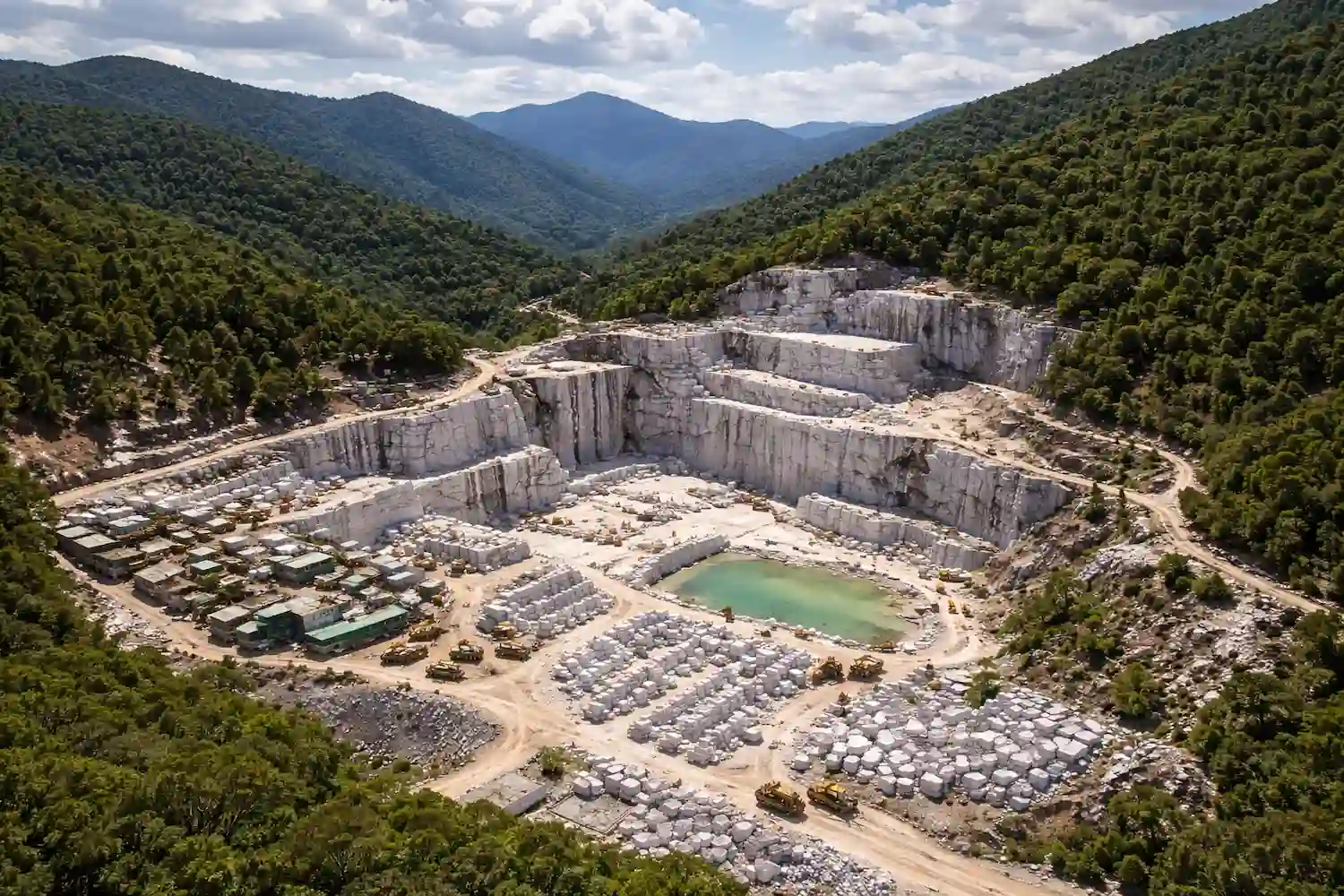Brazil stone quarry