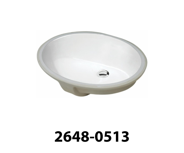 CRUX Small Oval Lavatory Sink